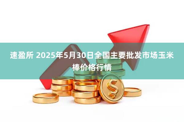 速盈所 2025年5月30日全国主要批发市场玉米棒价格行情