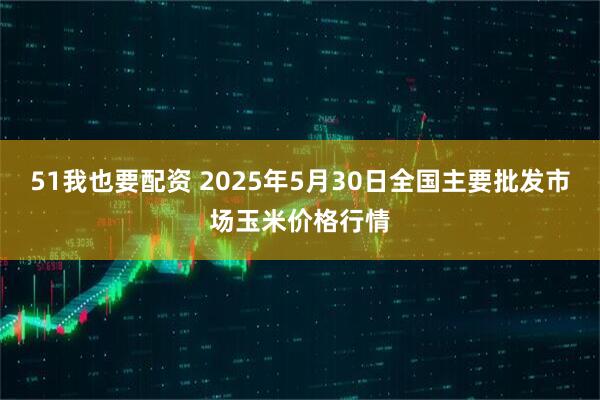 51我也要配资 2025年5月30日全国主要批发市场玉米价格行情